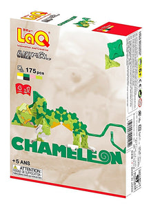 Chameleon package back view from the LaQ animal world set