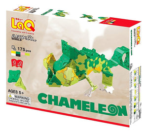 Chameleon package front view from the LaQ animal world set
