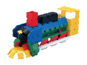 Locomotive featured in the LaQ basic 5000 set