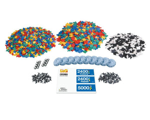 All pieces featured in the LaQ basic 2400 colors set