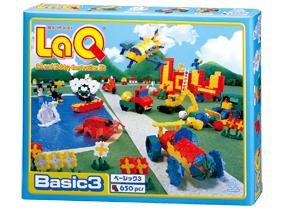 Package featured in the LaQ basic 3 set