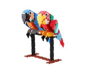 Macaw mates featured in the LaQ bonus set 2017 edition set