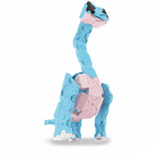 Load image into Gallery viewer, Front view right side featured in the LaQ dinosaur world mini brachiosaurus set