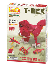Load image into Gallery viewer, Package back side featured in the LaQ dinosaur world trex set