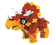 Chargez l&#39;image dans la visionneuse de la galerie,Triceratops side view featured in the LaQ dino set