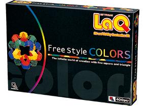 Package featured in the LaQ free style colors 1st edition set