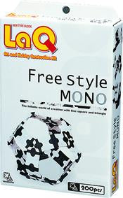 Package featured in the LaQ free style mono set