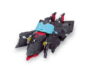 Lbis featured in the LaQ hamacron constructor black racer set