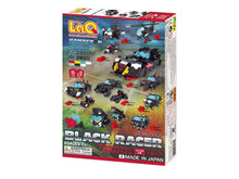 Chargez l&#39;image dans la visionneuse de la galerie,Package back view featured in the LaQ hamacron constructor black racer set