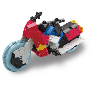 Racing bike featured in the LaQ hamacron constructor express set
