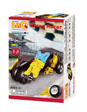 Load image into Gallery viewer, Package featured in the LaQ hamacron constructor mini drag racer set