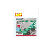 Load image into Gallery viewer, Package featured in the LaQ hamacron constructor mini racer 3 green set