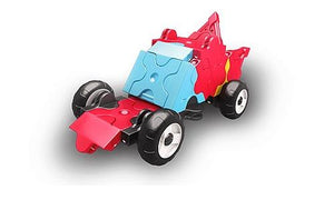 Car featured in the LaQ hamacron constructor mini racer 1 red set