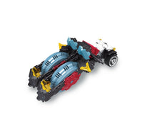 Load image into Gallery viewer, 4 wheel motorcycle featured in the LaQ hamacron constructor speed wheels set
