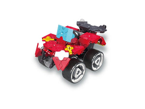 Dune buggy featured in the LaQ hamacron constructor speed wheels set