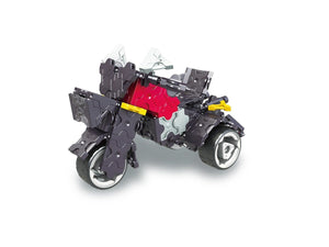 Motor trike featured in the LaQ hamacron constructor speed wheels set