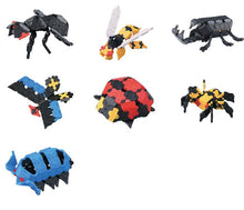 Load image into Gallery viewer, Beetles featured in the LaQ hobby kit beetle set