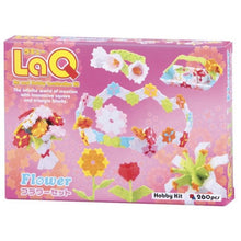Load image into Gallery viewer, Package featured in the LaQ hobby kit flower set
