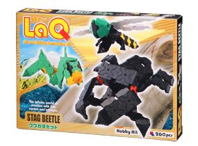 Package featured in the LaQ hobby kit stag beetle set