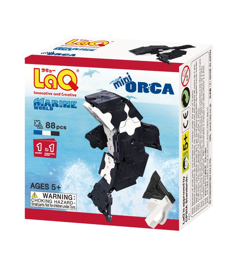 Orca featured in the LaQ marine world mini set