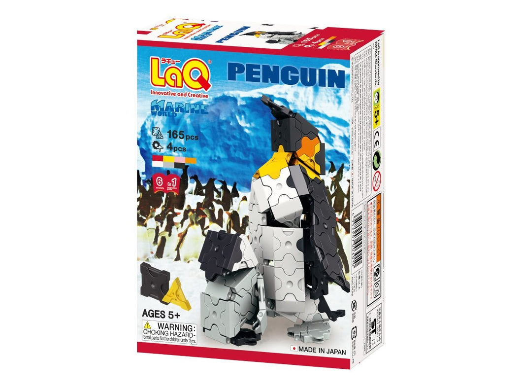 Penguin featured in the LaQ marine world set
