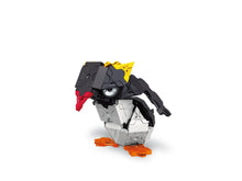 Load image into Gallery viewer, Rockhopper penguin featured in the LaQ marine world penguin set