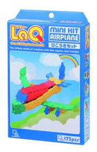 Load image into Gallery viewer, Airplane featured in the LaQ mini kit set