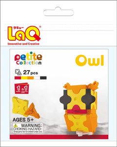 Owl set package featured in the LaQ petite set