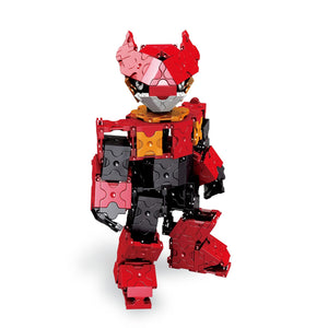 Standing robot featured in the LaQ robot alex set
