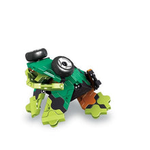 Load image into Gallery viewer, Frog featured in the LaQ robot jade set