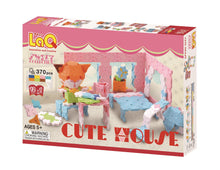 Load image into Gallery viewer, Package front side featured in the LaQ sweet collection cute house set