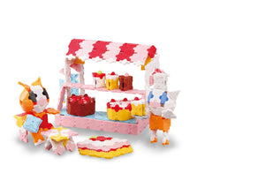 Kittys pastry shop featured in the LaQ sweet collection dreams set