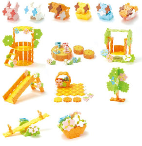 All models featured in the LaQ sweet collection forest friends set