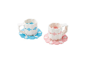 Tea cup featured in the LaQ sweet collection sweets party set