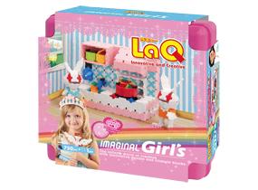 Package featured in the LaQ imaginal girl's 1st edition set