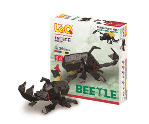 Beetles featured in the LaQ insect world beetle set
