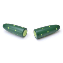 Load image into Gallery viewer, Cucumber cut in half featured in the woody puddy set