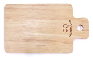 Fruit cutting board featured in the woody puddy set