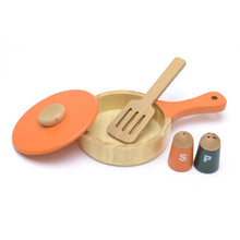 Load image into Gallery viewer, Frying pan set display featured in the woody puddy set