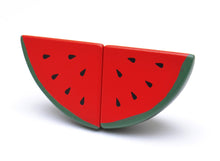 Load image into Gallery viewer, Watermelon whole featured in the woody puddy set
